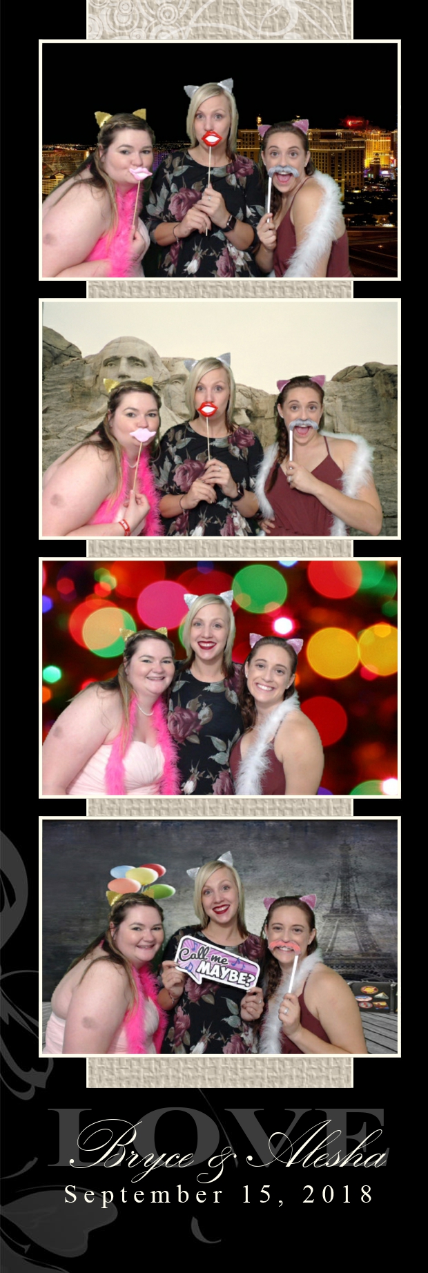 Alesha and Bryce's Wedding | View more photos from the event at gallery.photoboothbillings.com/u/PhotoBoothBillings/Alesha-and-Bryces-Wedding